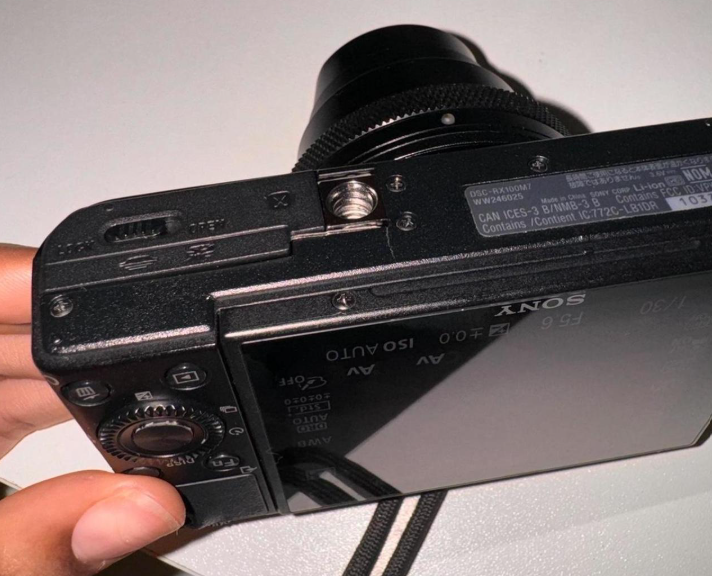 Sony RX100 Mark IV compact camera